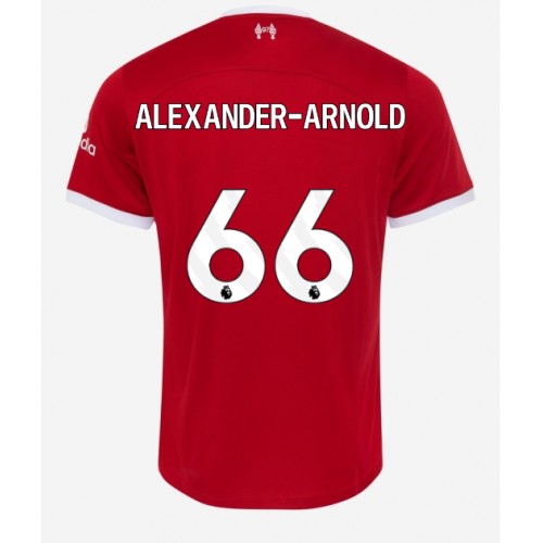 Moški Nogometni dresi Liverpool Alexander-Arnold #66 Domači 2023-24 Kratek Rokav